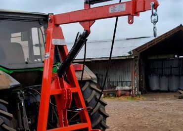 Pluma-tractor